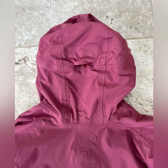 Rab Women’s Kinetic 2.0 Softshell Hooded Jacket in Beluga Raspberry Pink, S - Picture 9 of 12